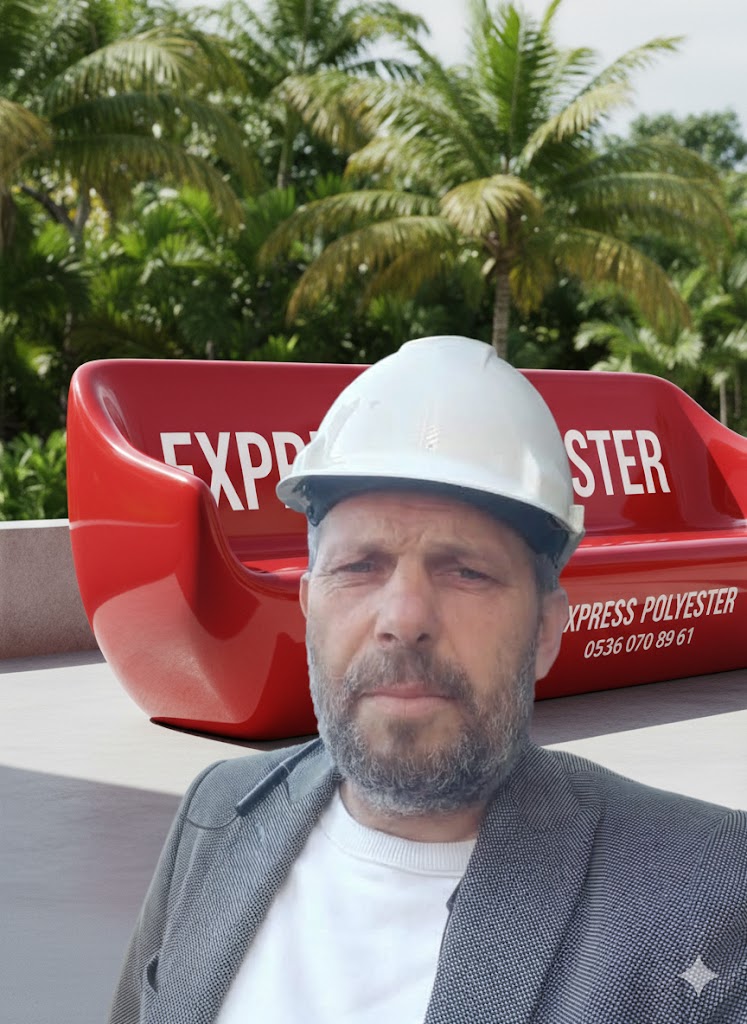 Express Polyester firma sahibi teknik üretim aşamasında